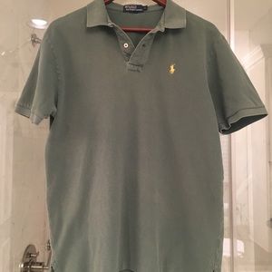 RL polo in green. Size large.